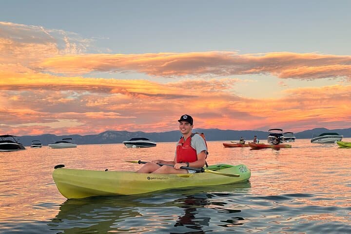 Sunset Kayak Experience in South Lake Tahoe — supplier photograph 1