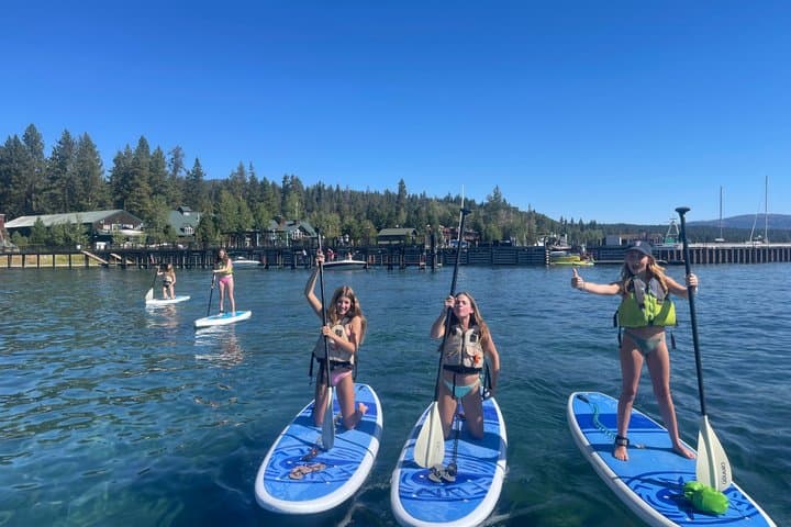 10AM-1:00PM Tahoe City 3-Hour Stand Up Paddleboard Rental — supplier photograph 1