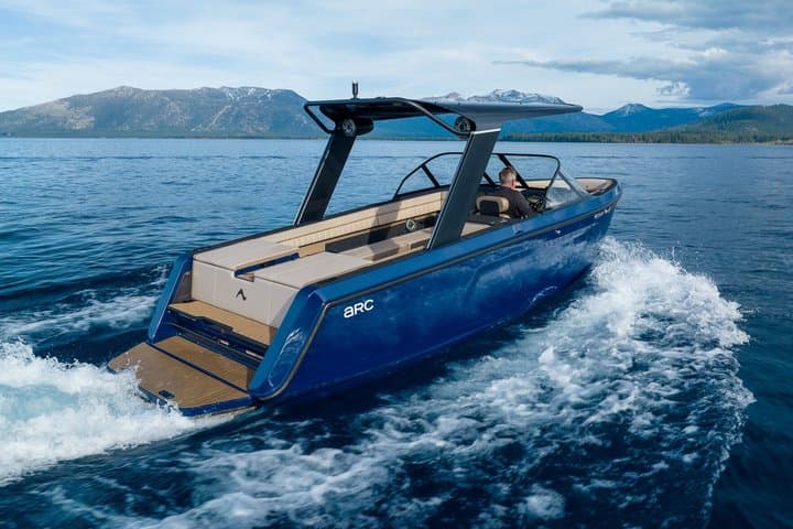 25ft Private Fully Electric Boat Charter on South Lake Tahoe — supplier photograph 1